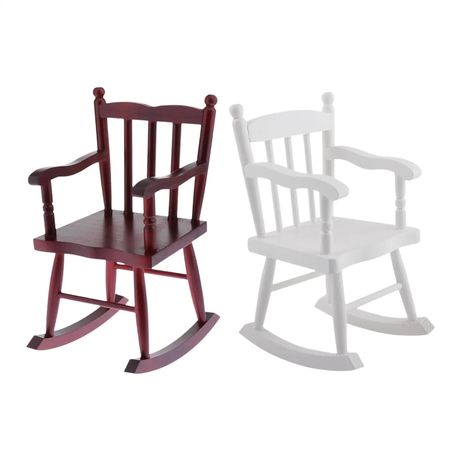 Silla mini para escena y decoración en miniatura