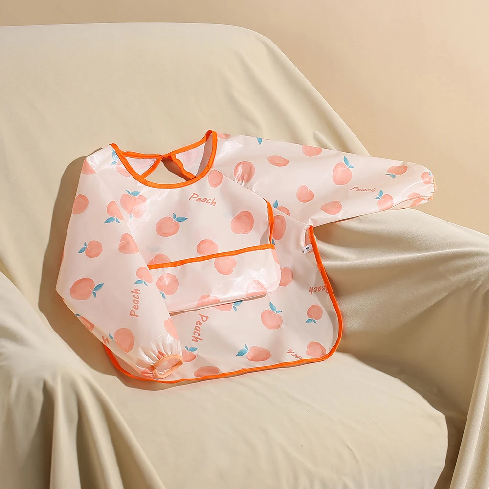 Babero impermeable para bebé – Estampado colorido, suave y antimanchas - imagen 5
