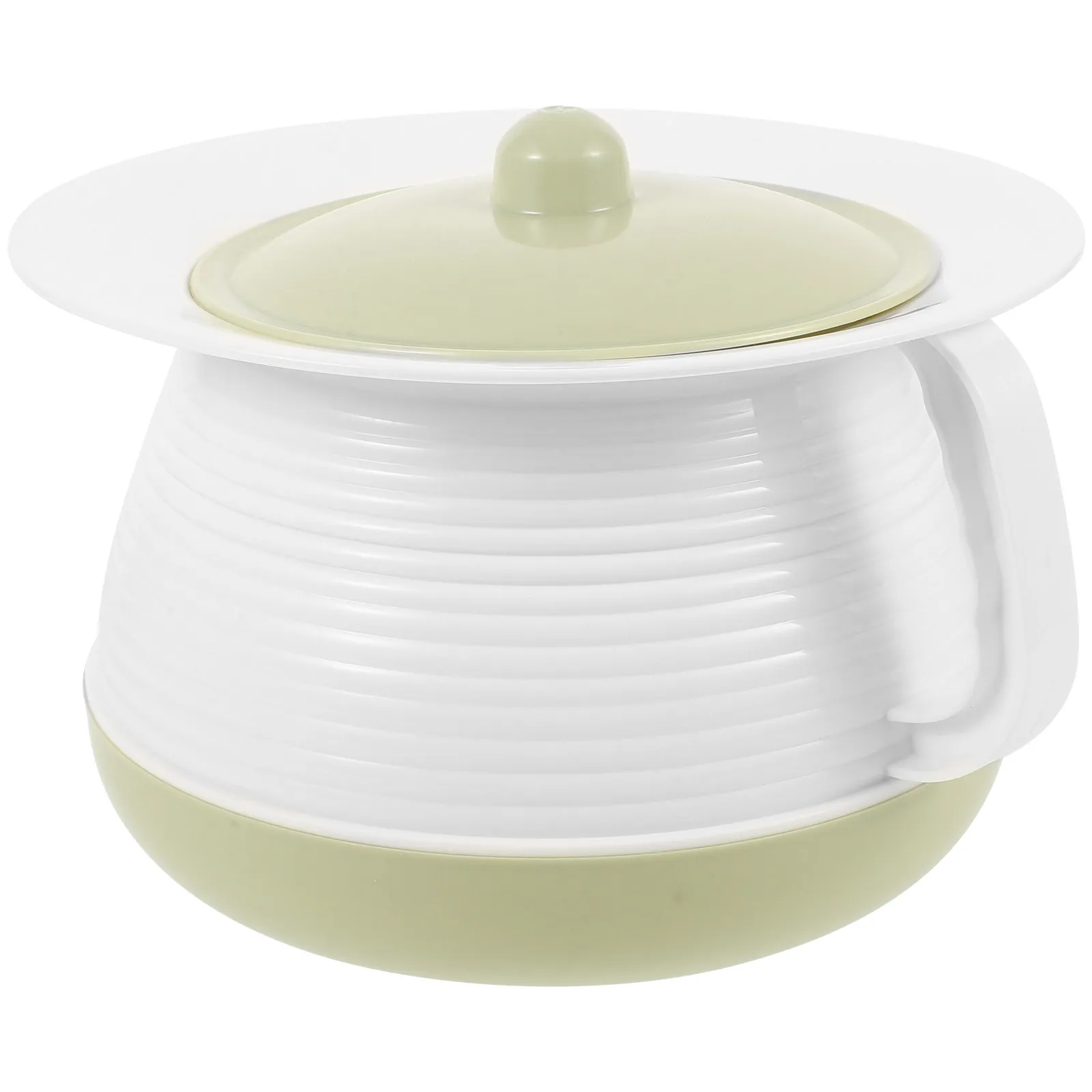 Orinal infantil de plástico resistente con tapa higiénica, portátil - imagen 2
