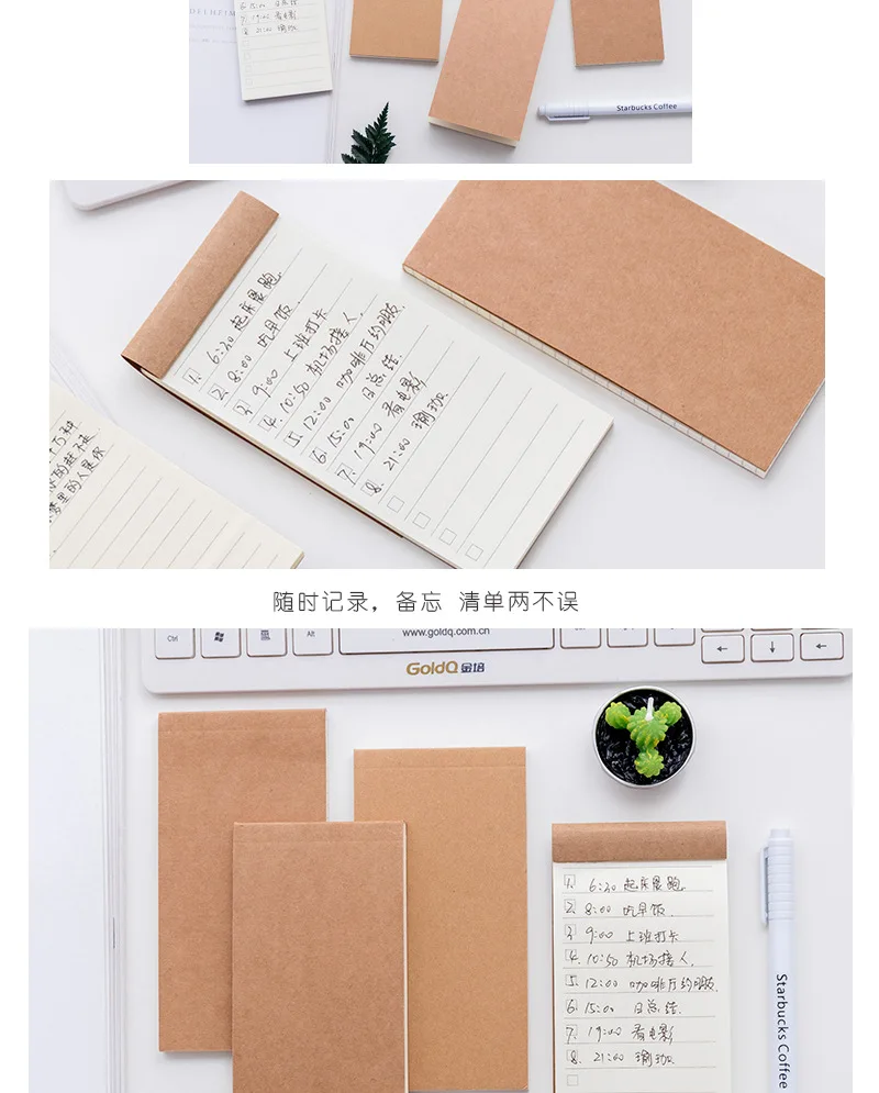 Detalle del papel y diseño interior del bloc de tareas