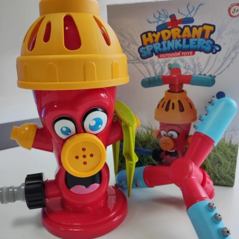 Ducha infantil giratoria para jardín con rociador de agua - imagen 3