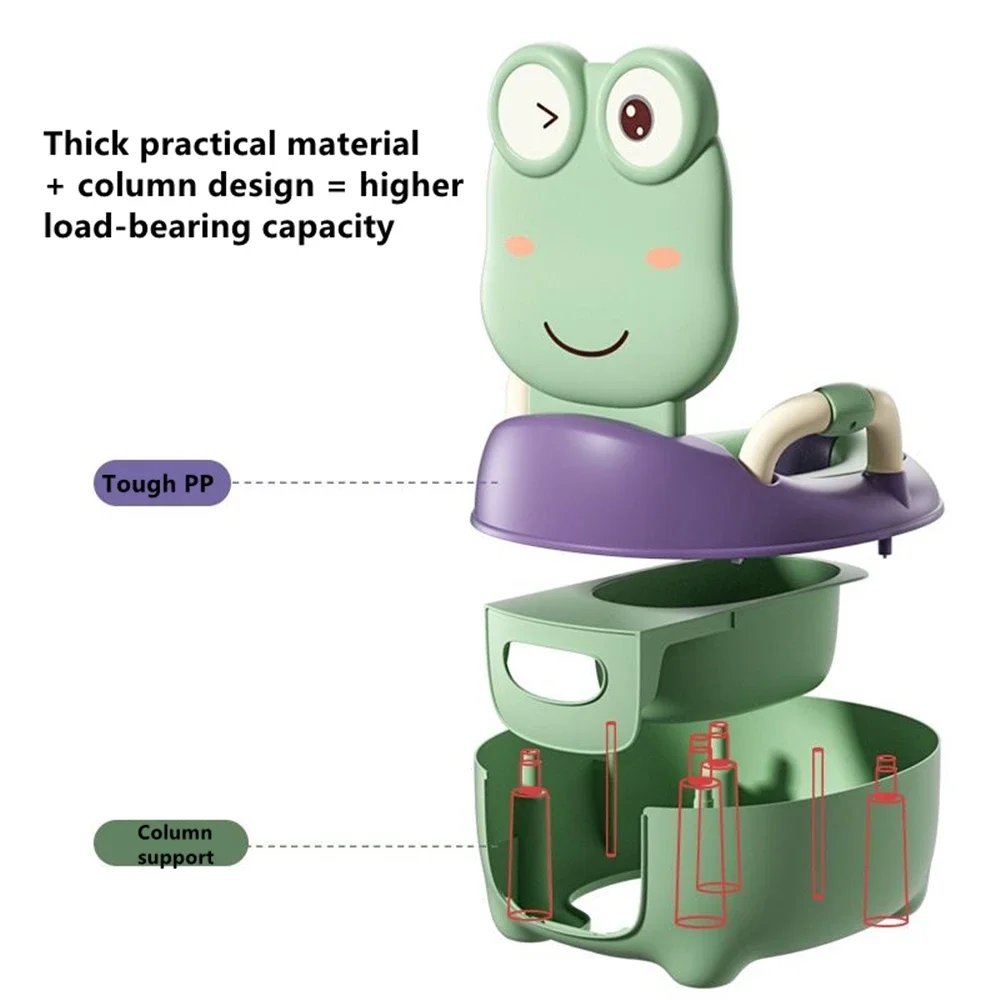 Silla de entrenamiento para el baño infantil ergonómica - imagen 3