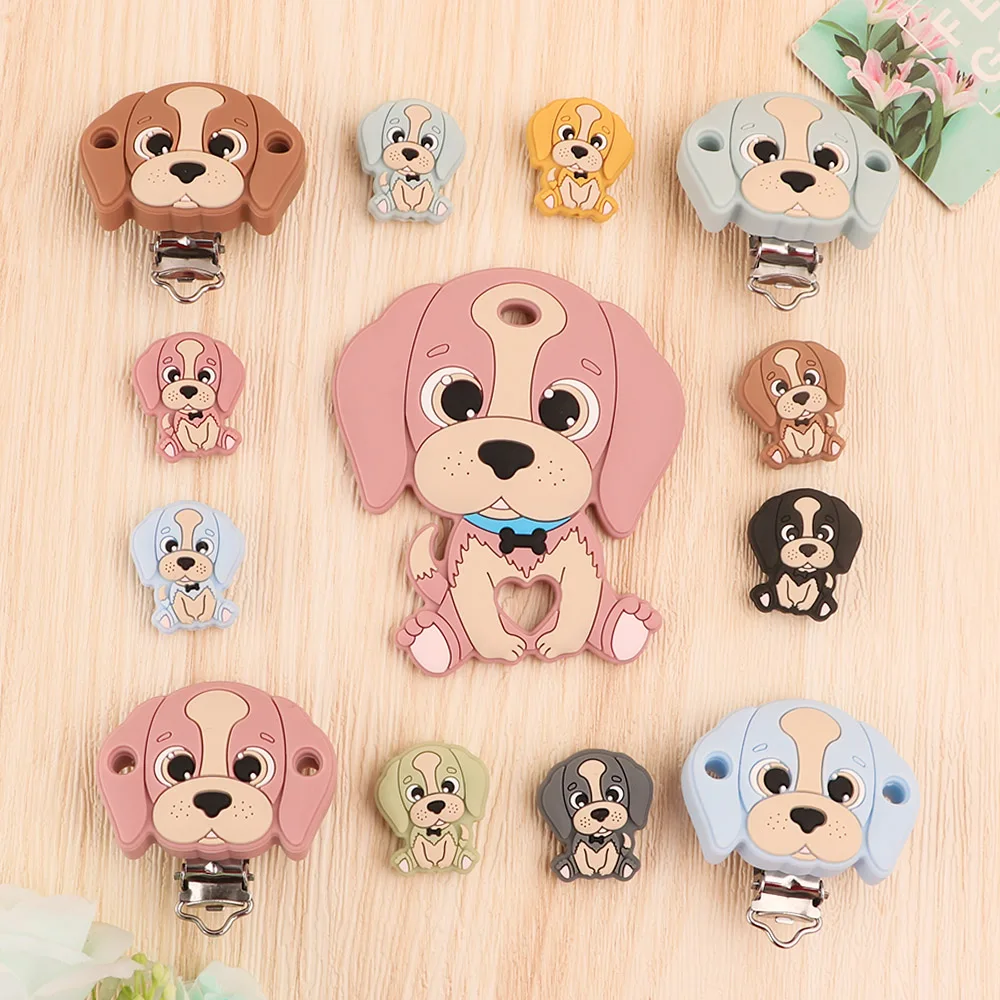 Cuentas de silicona con forma de perro para pulseras Infantiles – Manualidades seguras - imagen 2