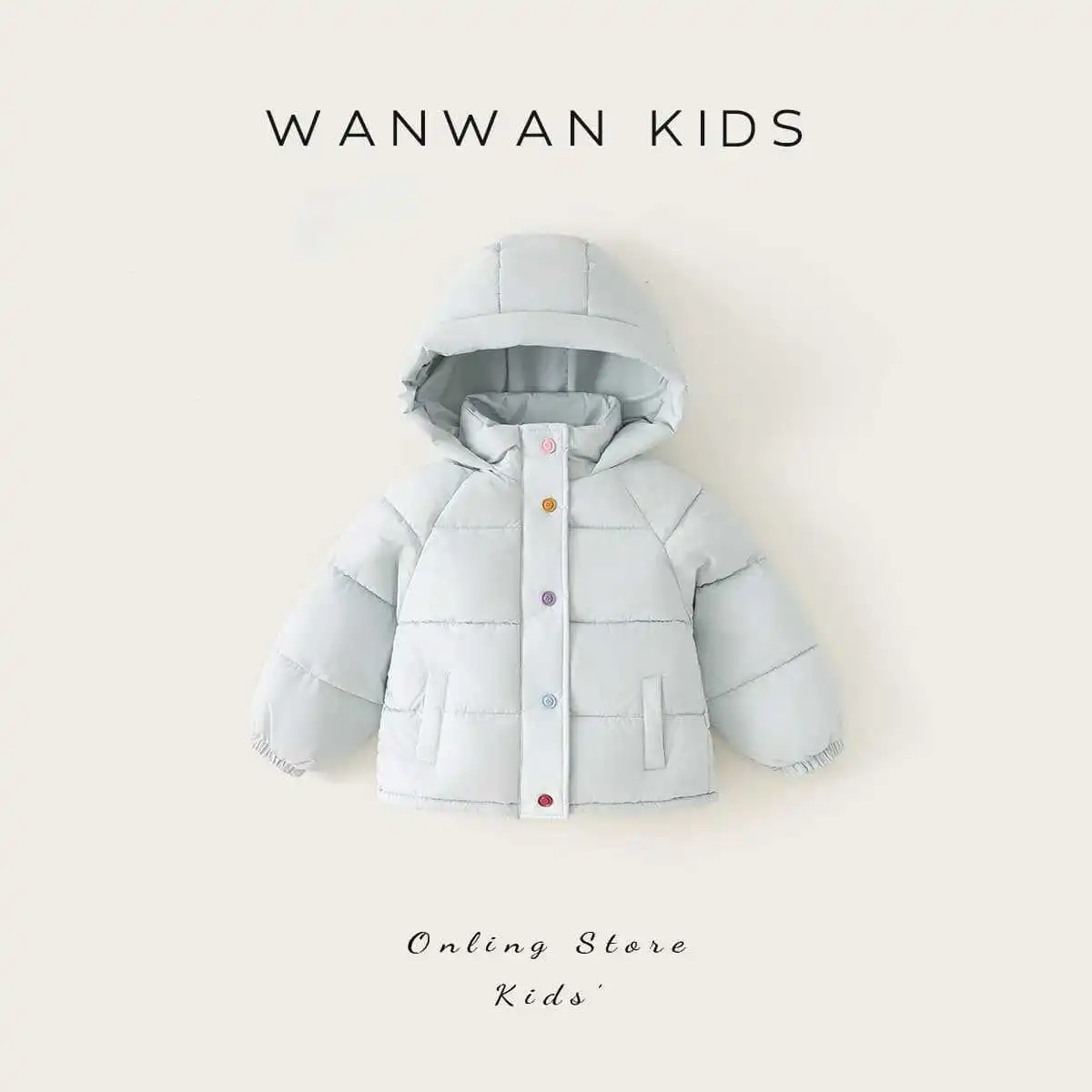 Parkas cálidas para chico con look casual