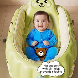 Bañera inflable portátil para bebés – Piscina plegable exterior