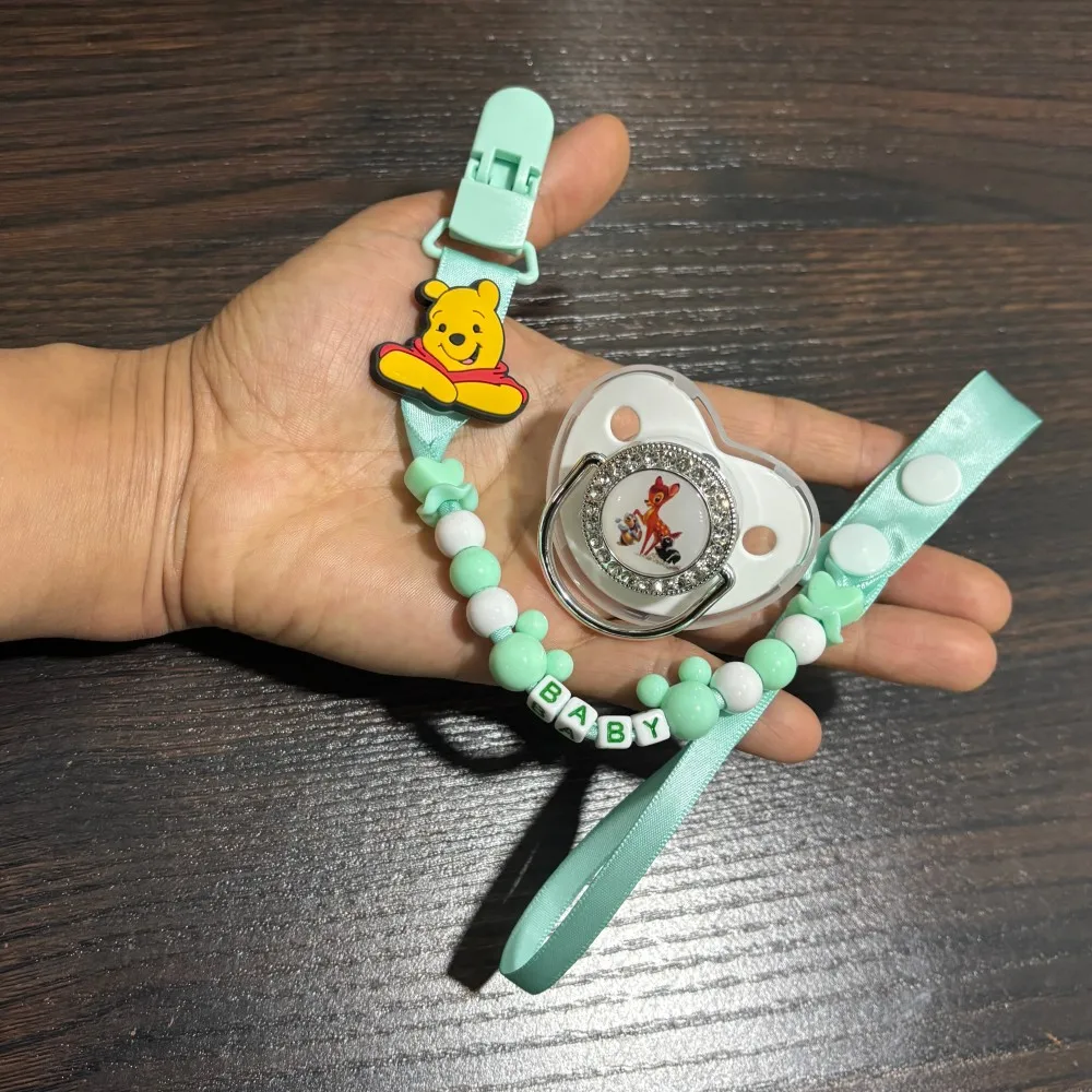 Clip para chupete de recién nacido personalizado, seguro y cómodo - imagen 3