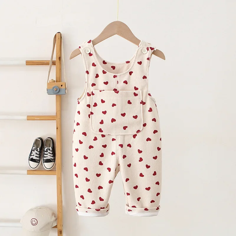 MILANCEL Pantalones pana para niña – Otoño 2024 holgados y versátiles - imagen 4