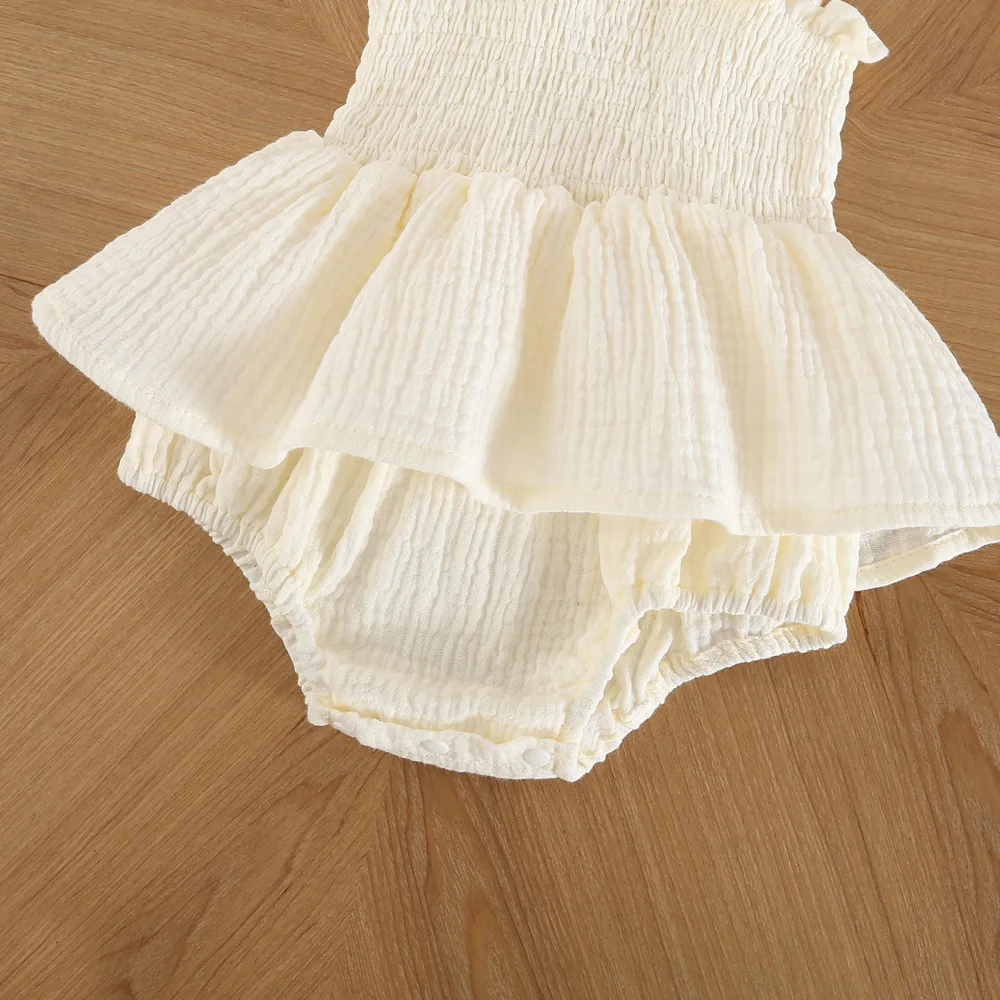 Mono de verano con volantes para bebé niña, una pieza - imagen 4