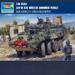 Maqueta militar TRUMPETER LAV-III vehículo blindado para montar