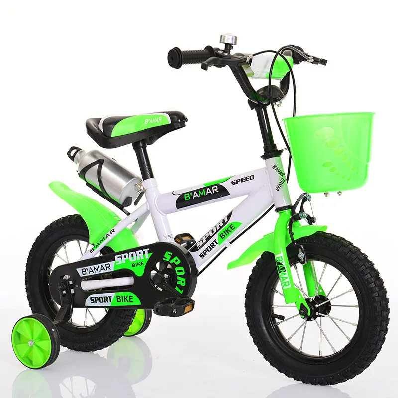 Bicicleta infantil con altura ajustable y cesta desmontable - imagen 4