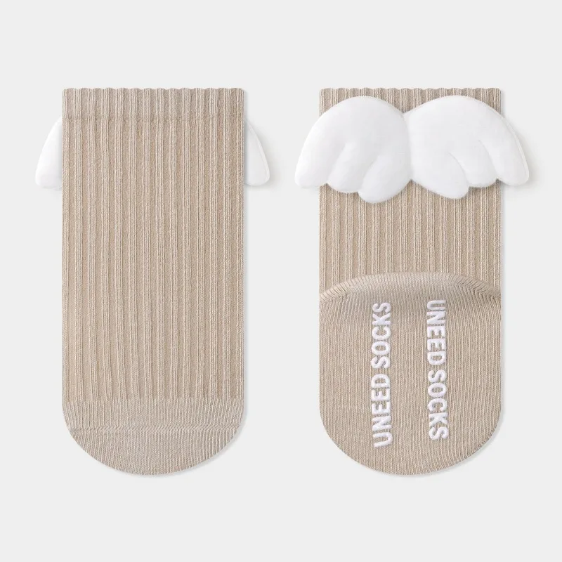 Calcetines antideslizantes sin costuras de algodón para bebé - imagen 3