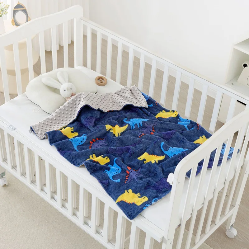 Manta de burbujas suave con motivos infantiles