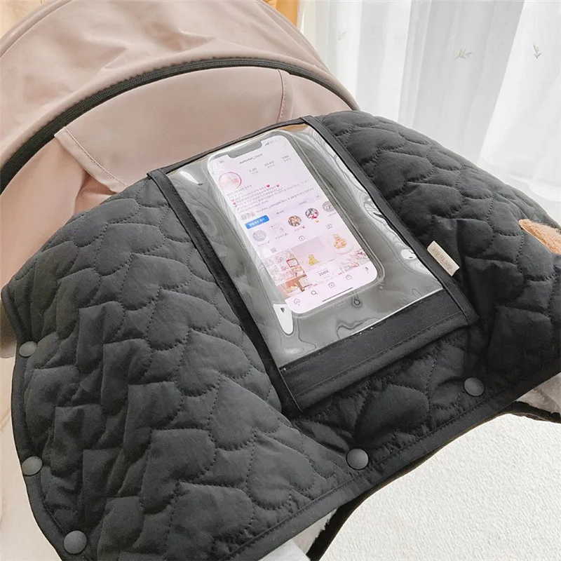 Guantes de invierno impermeables con bolsillo para cochecito - imagen 2