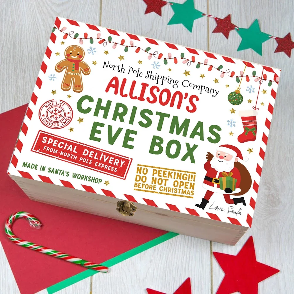 Caja de Navidad Personalizada para Niños con Nombre - imagen 5