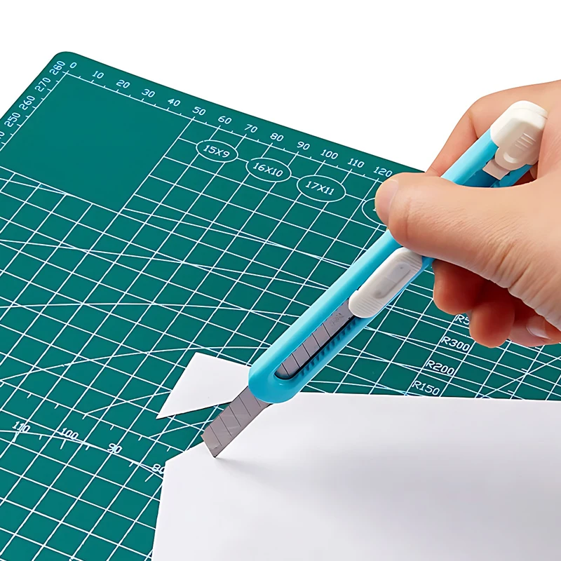 ZYF Tapete de corte autocurativo verde – Manualidades infantiles - imagen 2