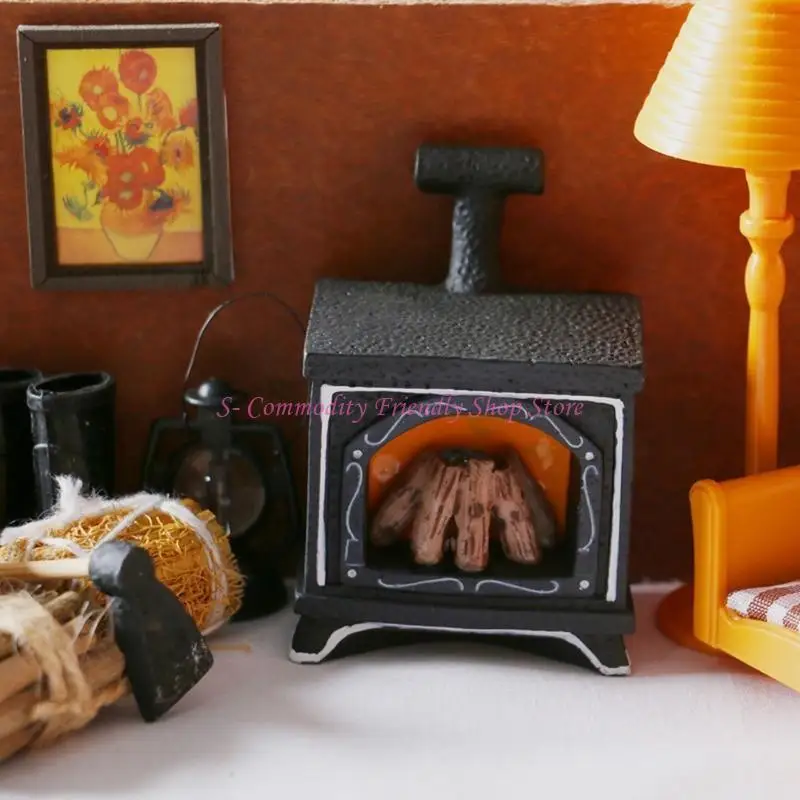 Muebles en miniatura para casa de muñecas con accesorios infantiles - imagen 3