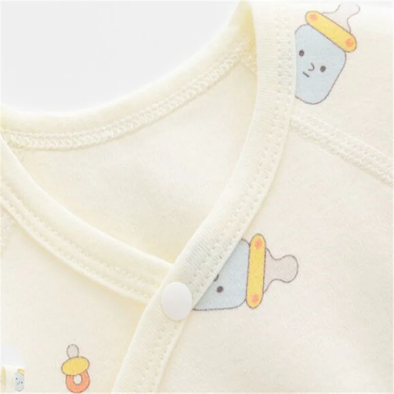 Pelele de algodón estampado para recién nacido - imagen 2