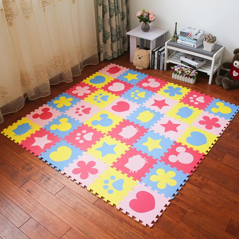 Alfombrilla rompecabezas infantil de espuma EVA, para bebés