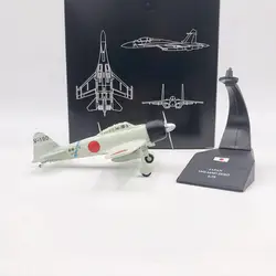 Modelo de avión de combate de metal con acabado realista