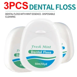 Caja portátil de hilo dental infantil - Color menta