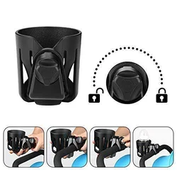 Portavasos para moto con clip giratorio sujetabotellas