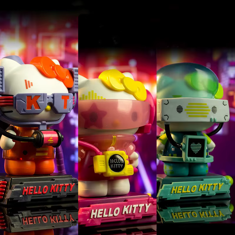 Figura Hello Kitty con cohete