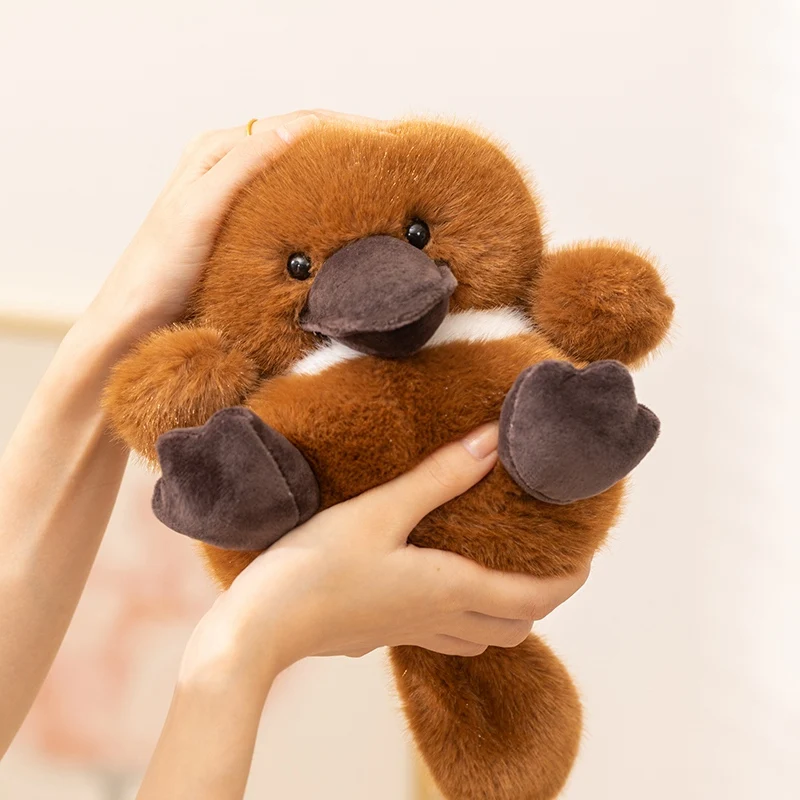 Peluche de ornitorrinco esponjoso estilo tierno, pato suave - imagen 2