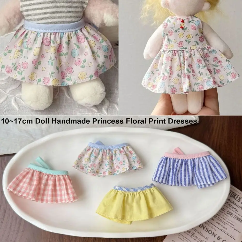 Vestido de princesa para muñeca de 10 cm