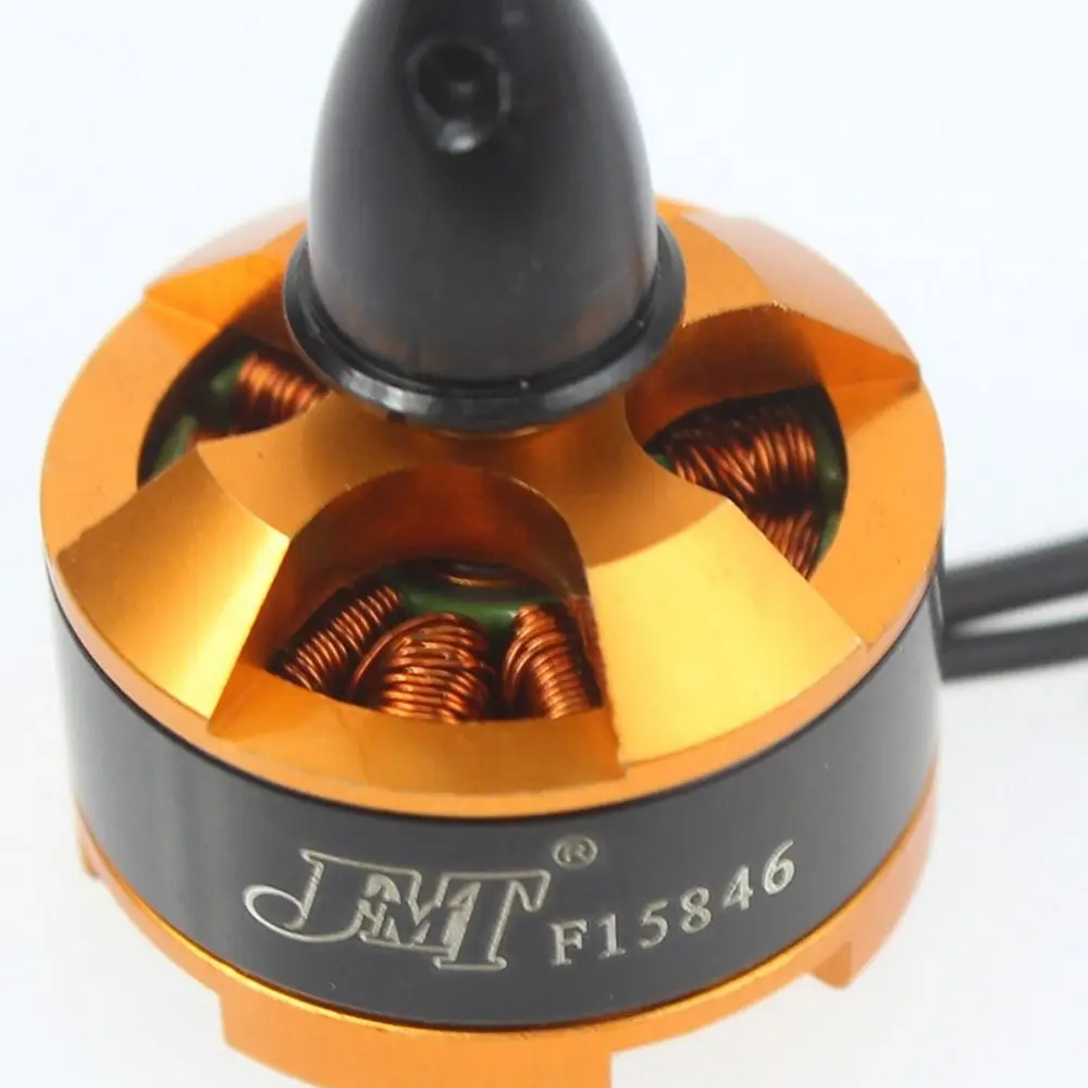 Motor sin escobillas mini para dron FPV de oro y plata - imagen 5