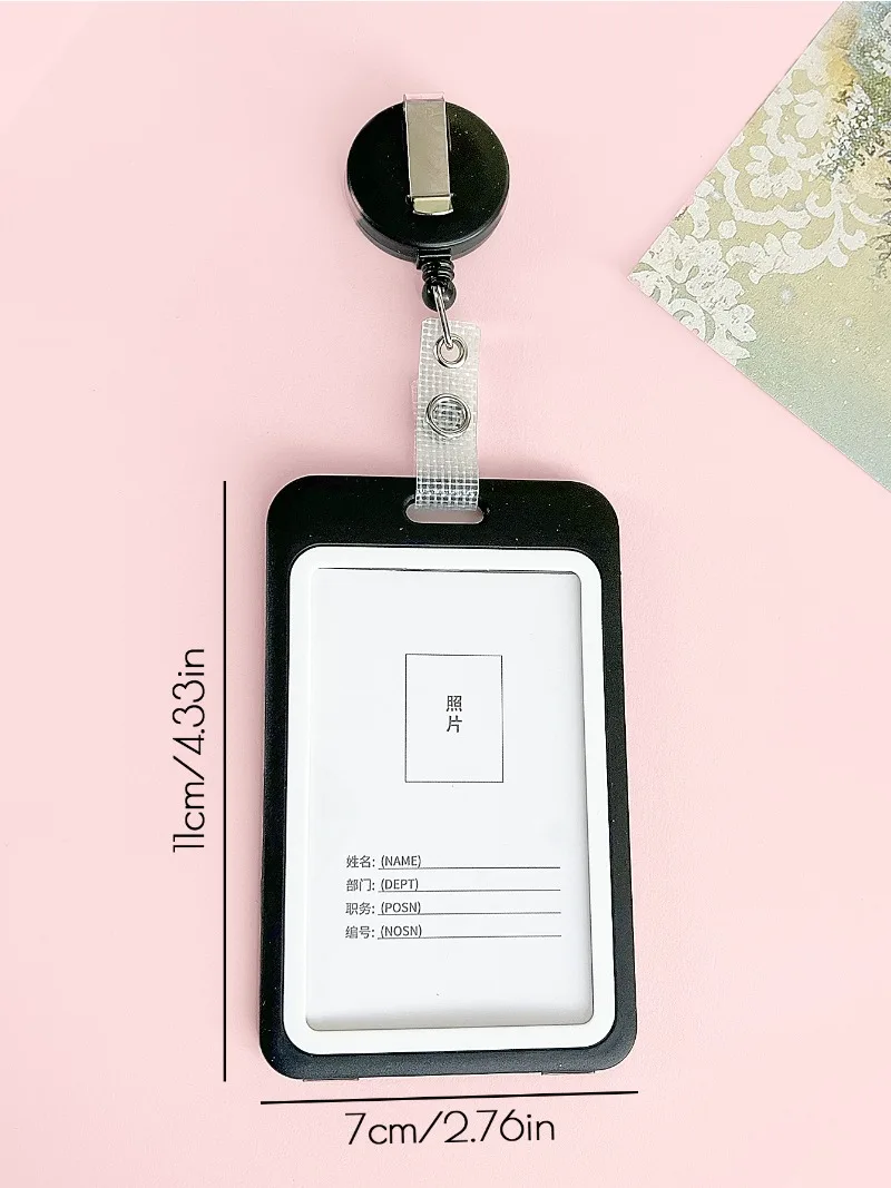 Portatarjetas de identificación con funda para tarjeta de acceso - imagen 2