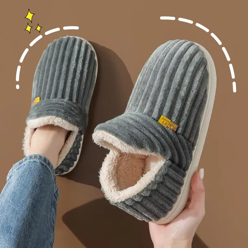 Zapatillas infantiles para niño y niña - Suela suave cálida - imagen 2