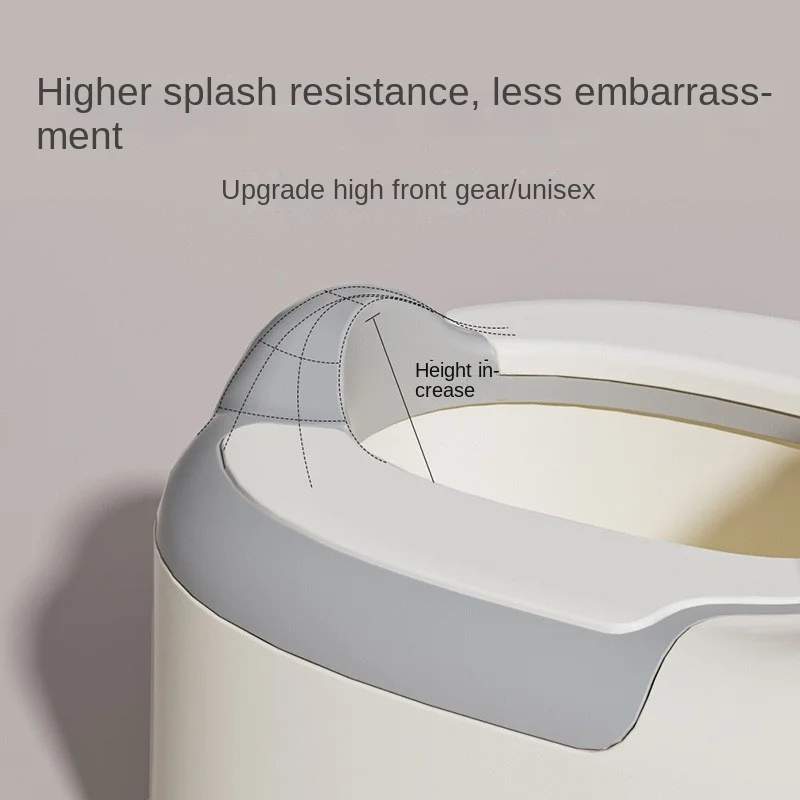 Asiento adaptador de inodoro con respaldo para niños - imagen 2