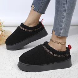Chanclas de casa antideslizantes para bebé – Forro de felpa suave