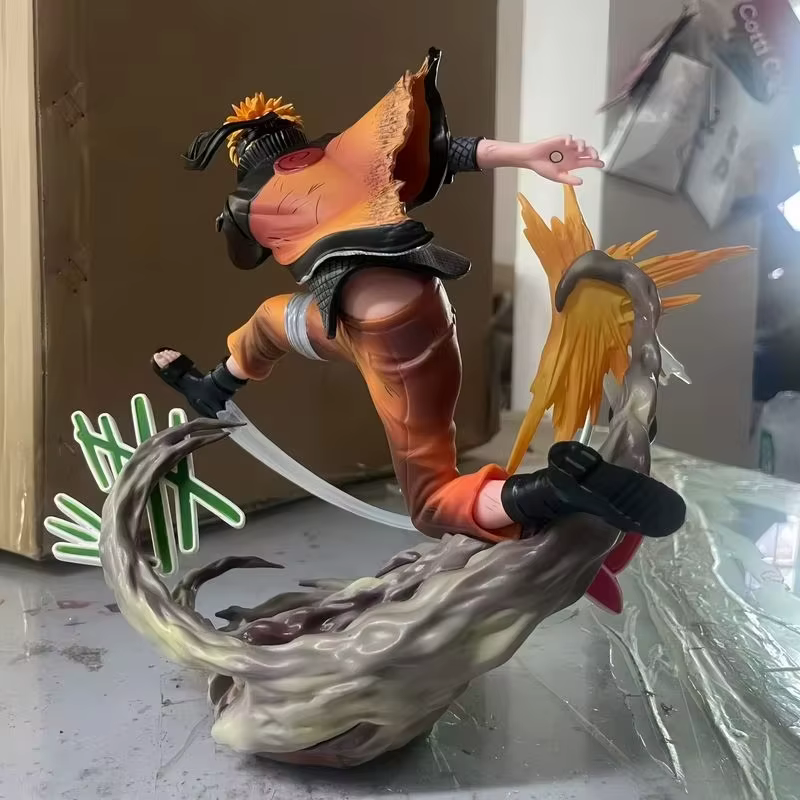 Figura de acción coleccionable Naruto Uzumaki para escritorio - imagen 2