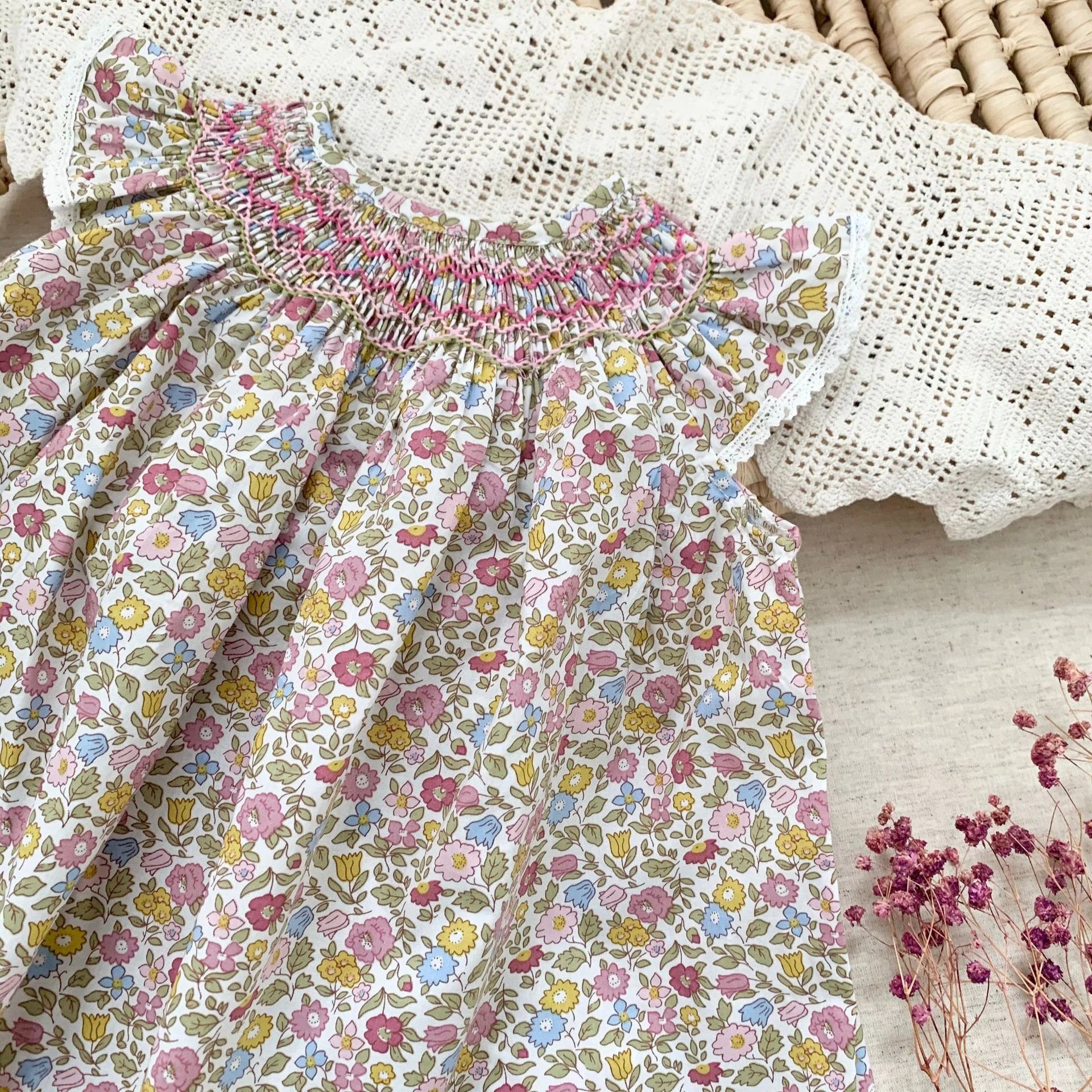 Vestido en color blanco