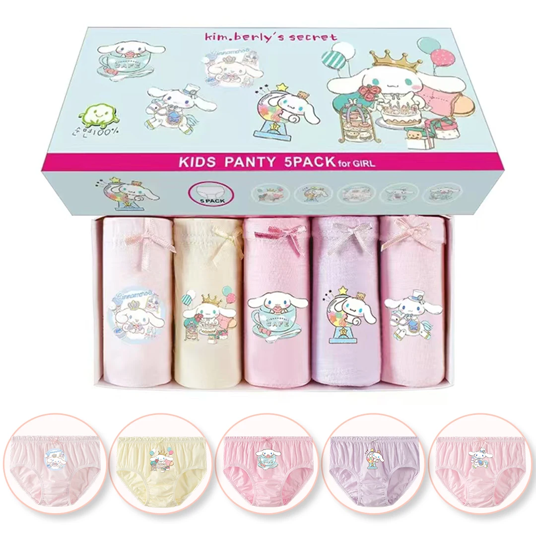 Braguitas de algodón Cinnamoroll para niñas – Suaves y transpirables