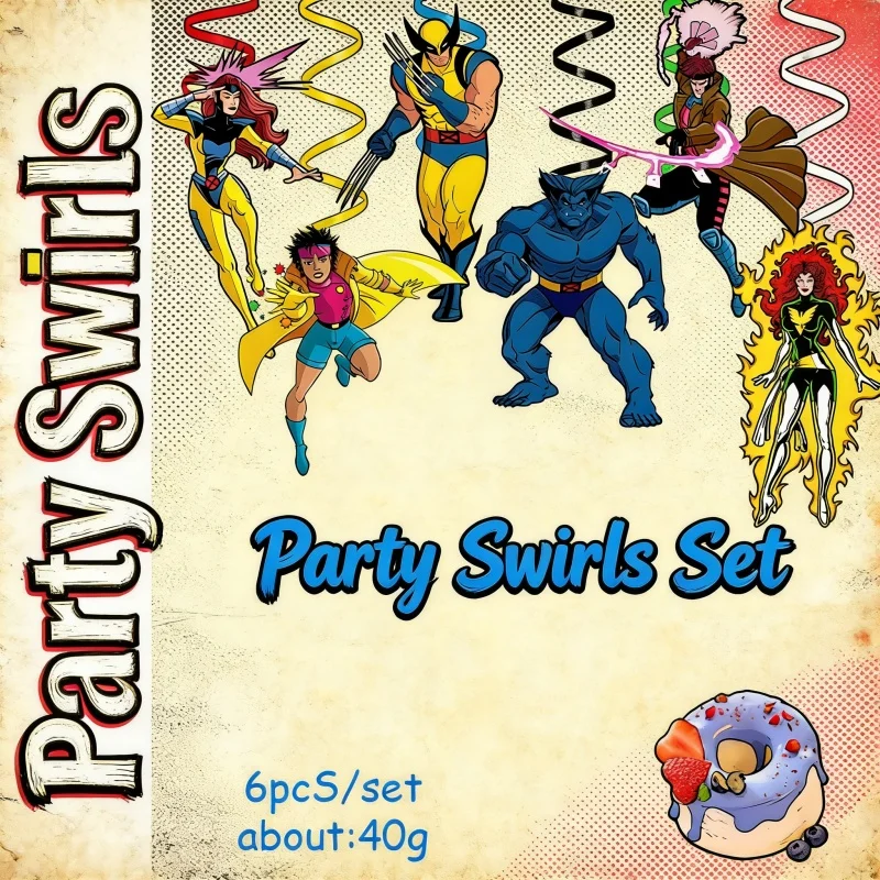 Adornos en espiral X-man97 brillantes para Navidad y hogar - imagen 4