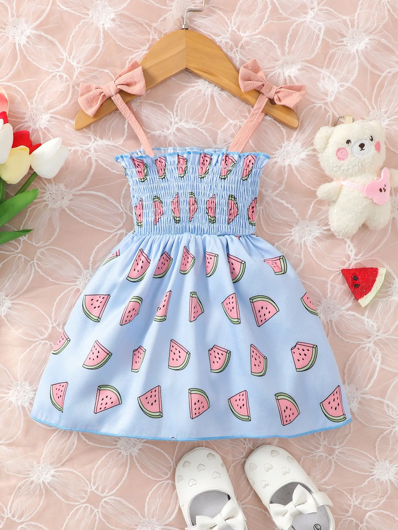 Vestido de verano para niña de 0 a 3 años