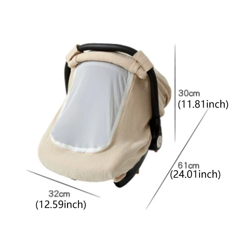 Funda para asiento de coche vista frontal