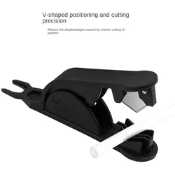 Cortador de tubos PE PVC flexible para mangueras y filtros del bebé