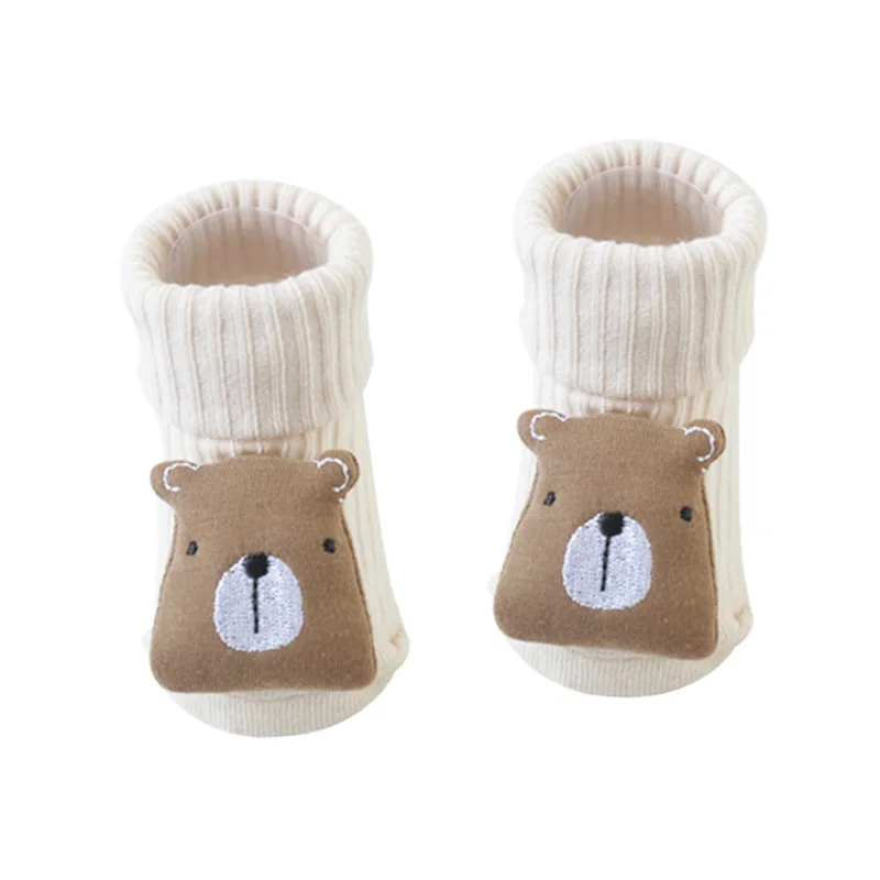 Calcetines largos antideslizantes de animales para bebé – Otoño/Primavera - imagen 4