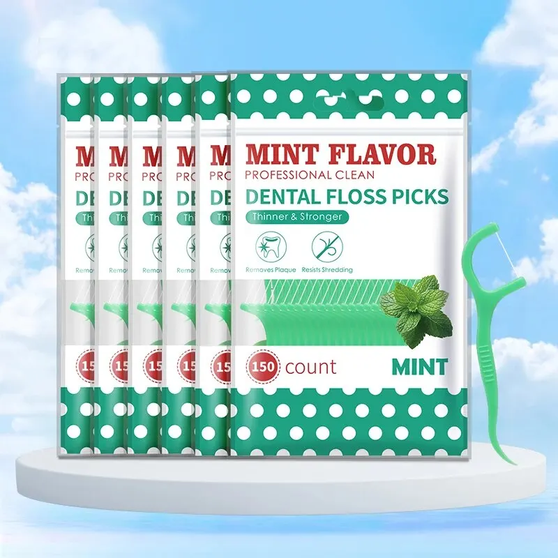 Barra de hilo dental de menta para niños – Limpieza interdental suave - imagen 3