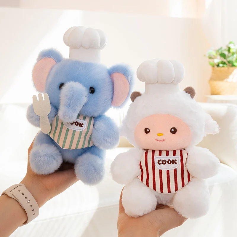 Muñeco suave estilo chef