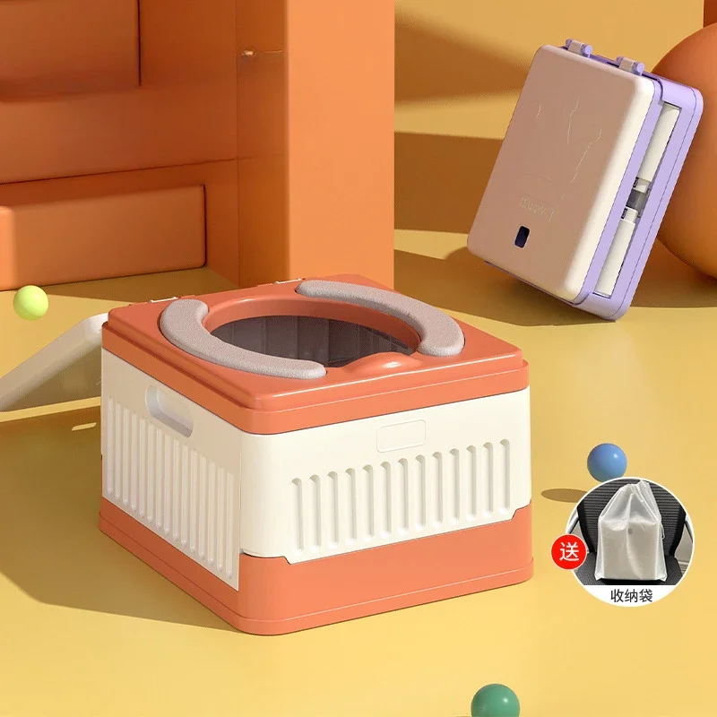Inodoro portátil plegable para niños – coche y aire libre - imagen 3