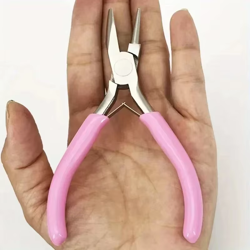 Vvoci alicates de precisión cóncavos redondos para joyería y bucles - imagen 2