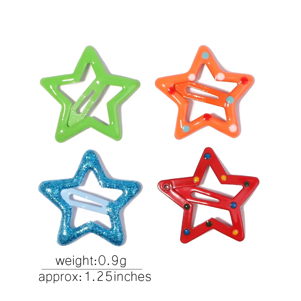 Pinzas y horquillas brillantes para el pelo de niña - imagen 3