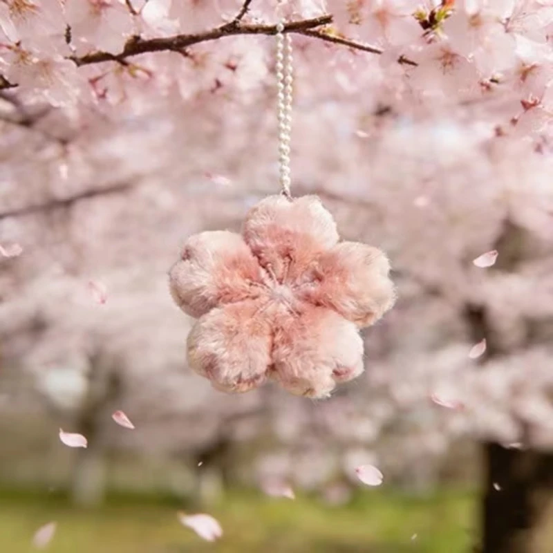 Llavero de peluche suave Sakura curativo para regalar - imagen 2