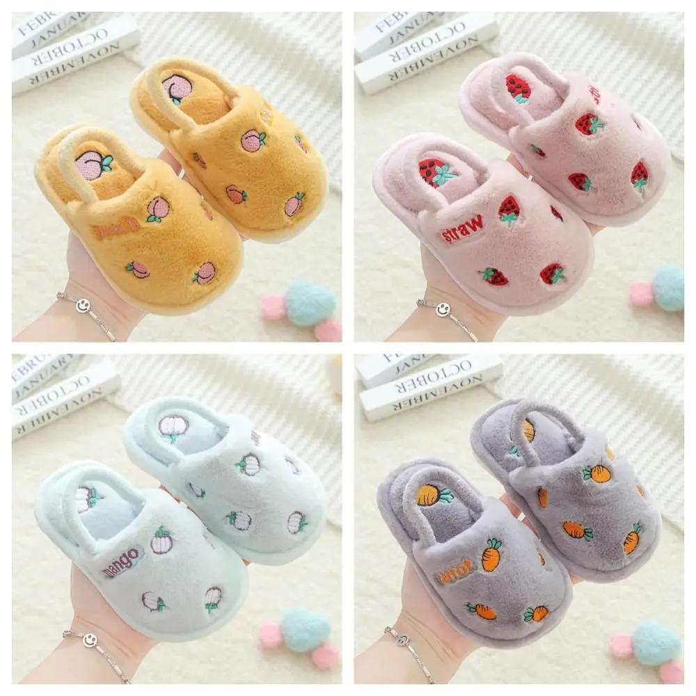 Zapatillas infantiles de algodon calidas para invierno antideslizantes - imagen 4