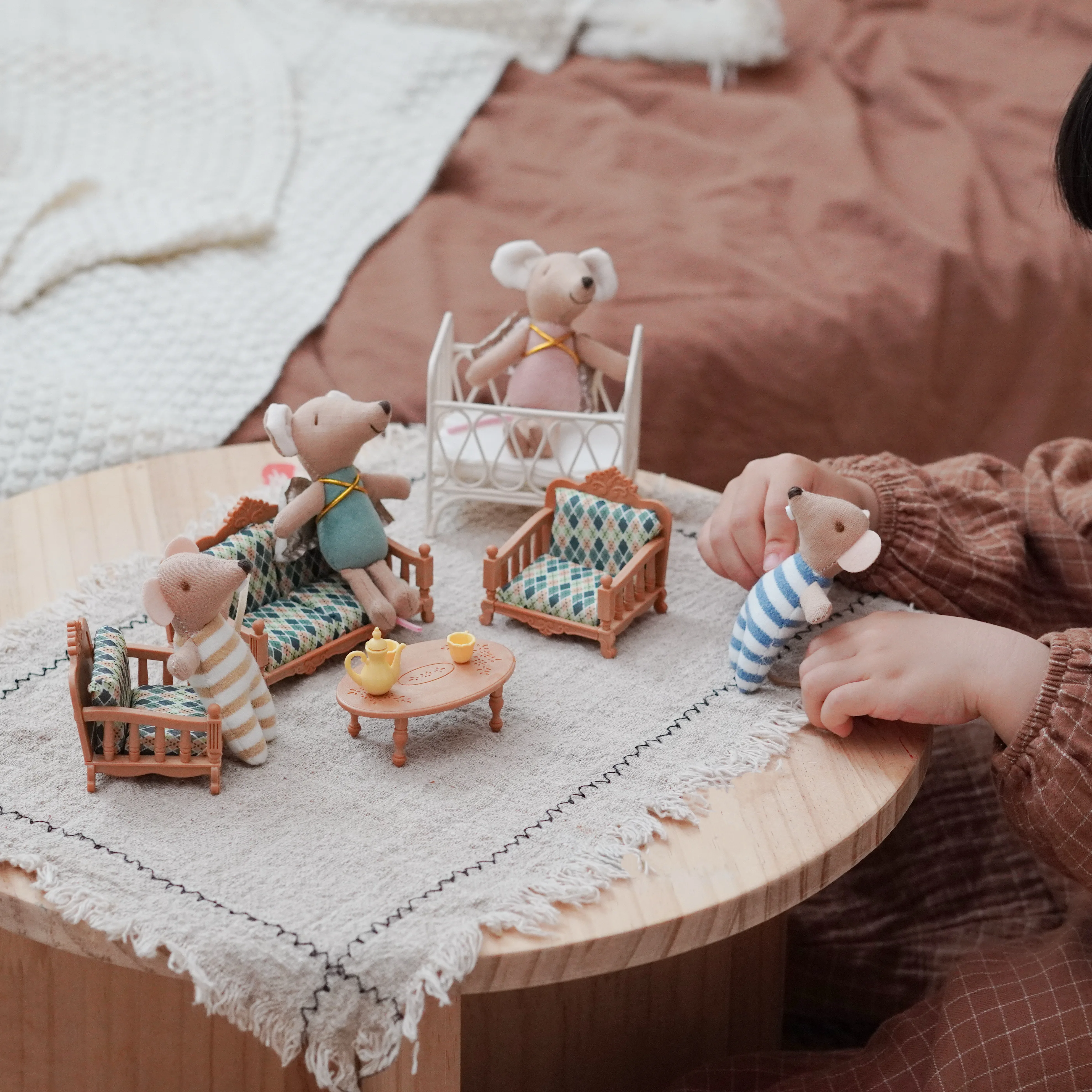 Peluche ratón suave para niños – juguete de simulación - imagen 4