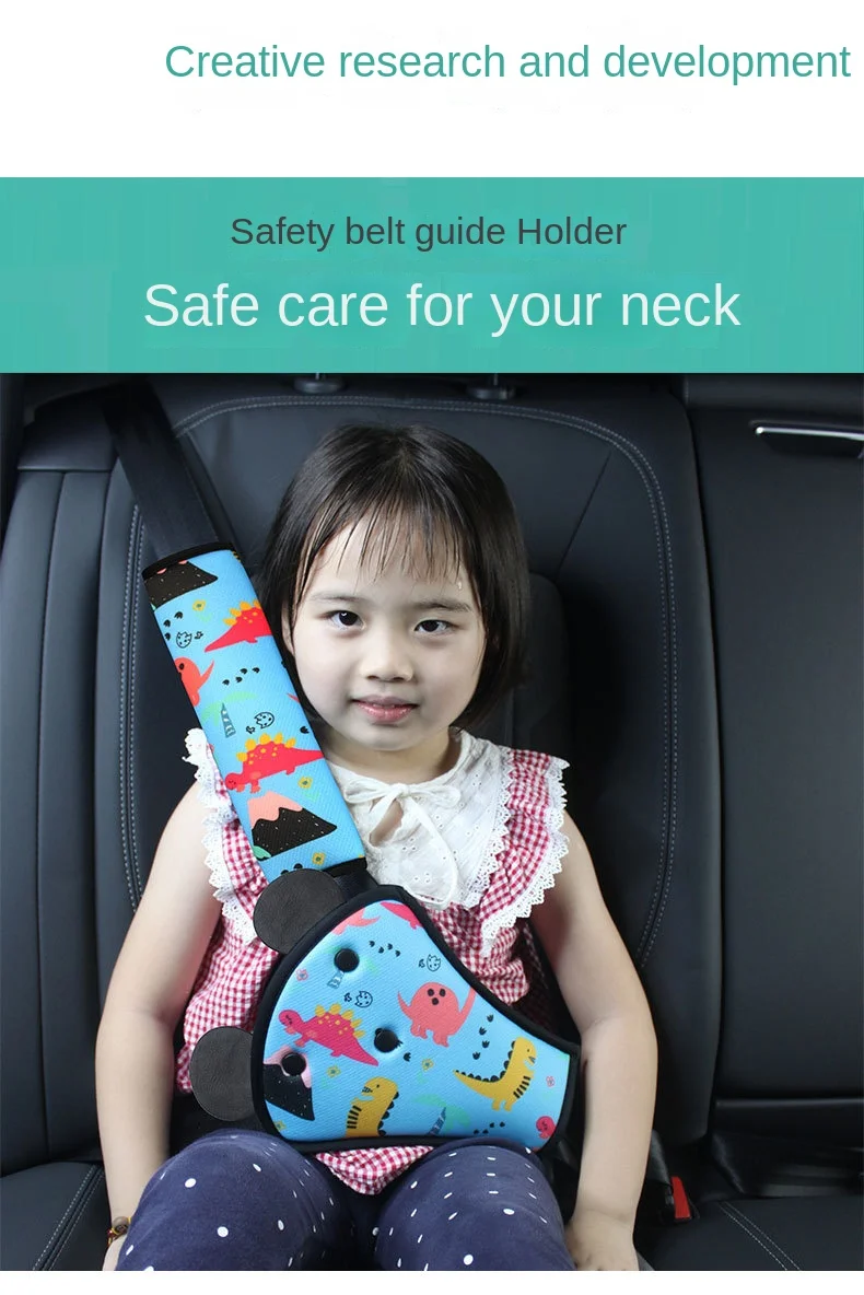 Almohadillas protectoras para cinturón de seguridad infantil
